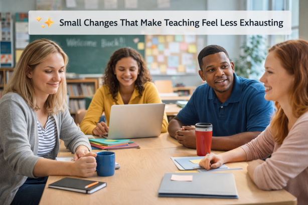 7 Small Changes That Can Make Teaching Feel Less Exhausting